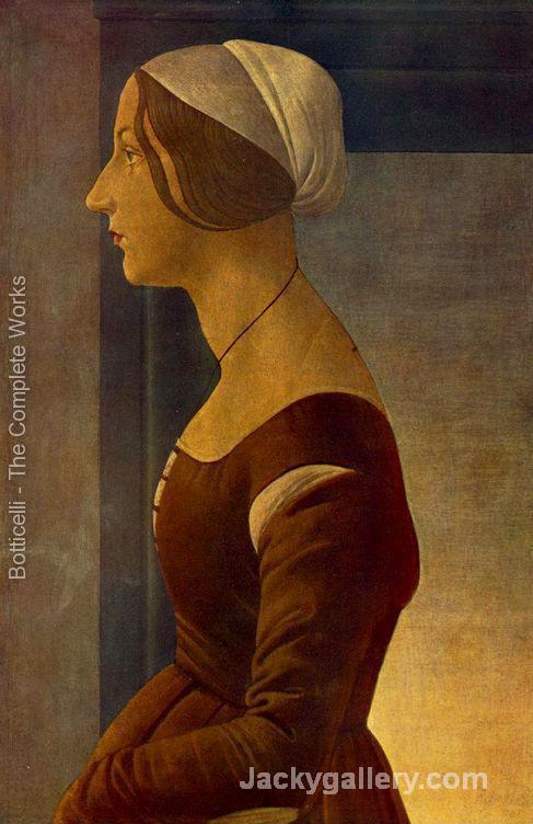 La bella Simonetta by Sandro Botticelli paintings reproduction